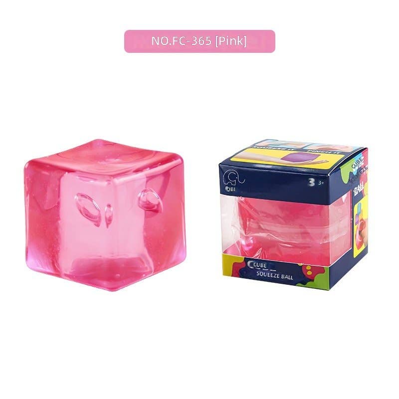 Maltose Ice Cube Slow Rising Squeeze Toy