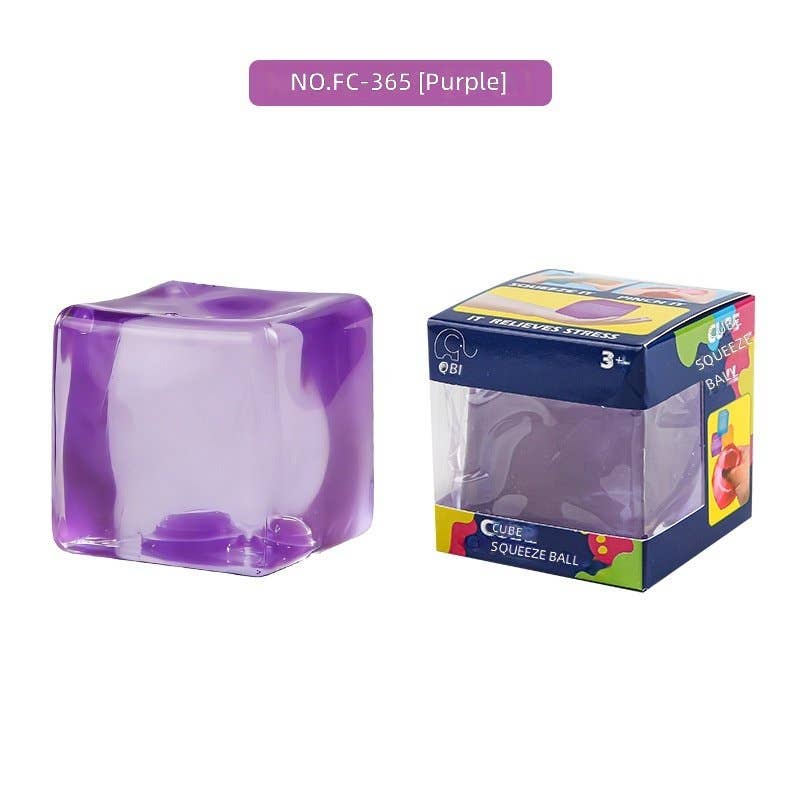 Maltose Ice Cube Slow Rising Squeeze Toy