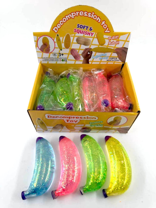 Banana Sugar Squishy Toy