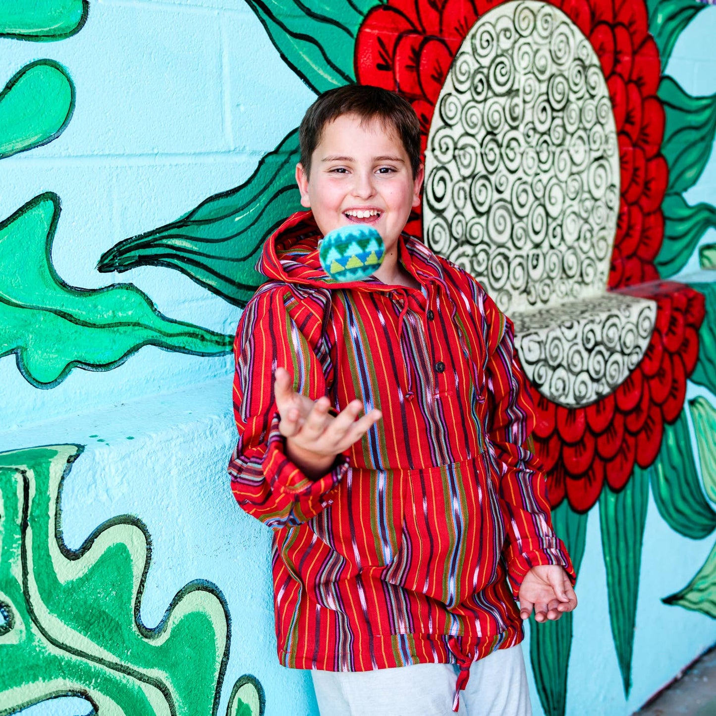 Woven Hacky Sack Footbag — Handmade & Fair Trade