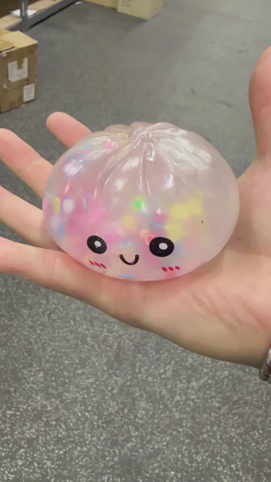 Confetti Dumpling Squishy Toy